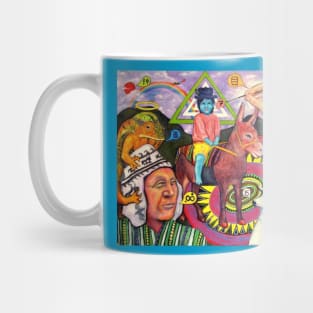 Krishna in the Andes Mug